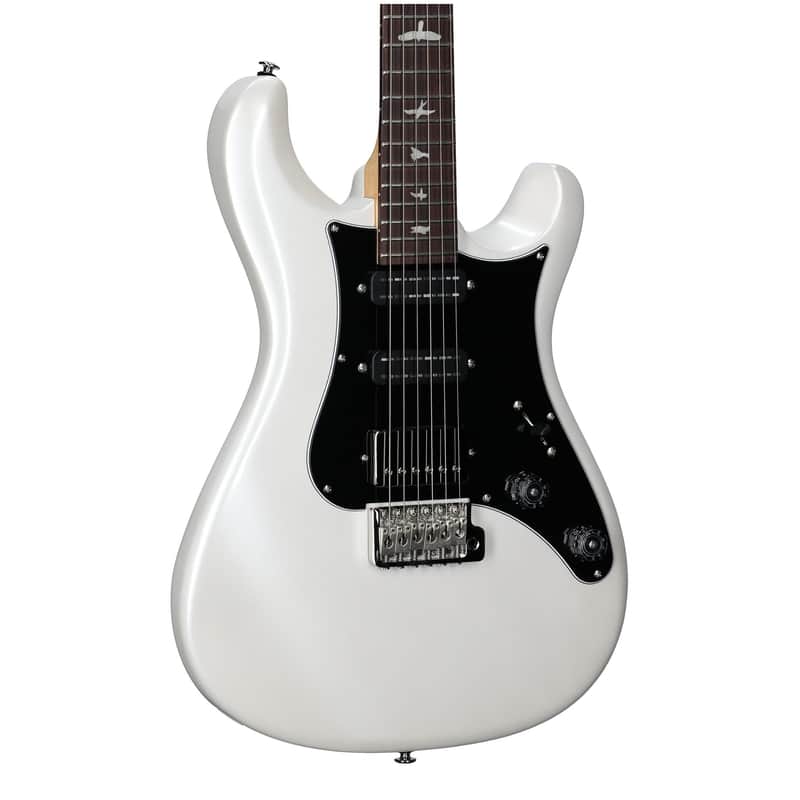 PRS Paul Reed Smith SE Studio Standard Electric Guitar, Rosewood Fingerboard (with Gig Bag), Pearl White image 1