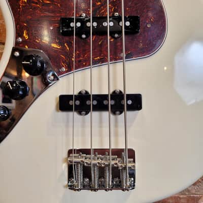 Fender American Vintage II Jazz Bass Left Handed - Olympic White image 8