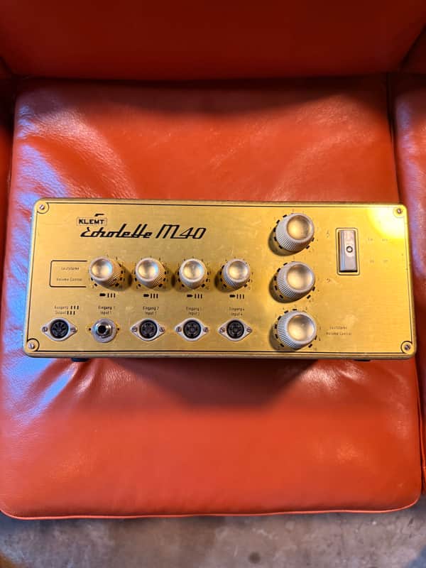 Klemt Echolette M40 vintage tube guitar amp head image 1