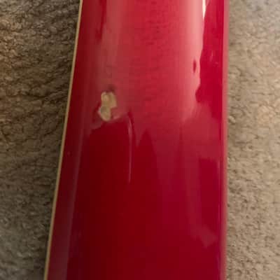 Kramer American Series Stagemaster Deluxe I late 1980's Translucent Red image 12