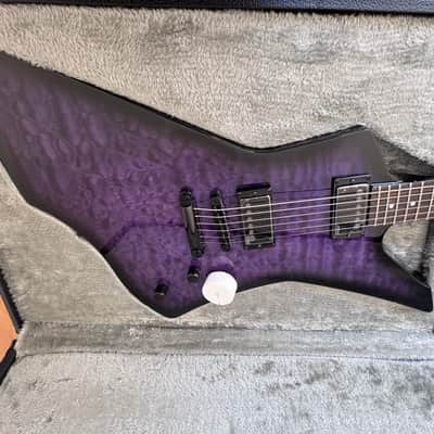 ESP LTD Snakebyte James Hetfield Signature SE 2018 - 2019 - See Thru Purple Sunburst image 4