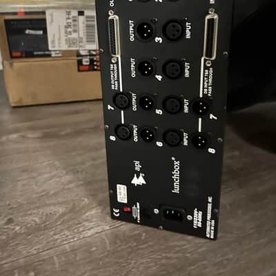 API 500-6B HC Lunchbox 6-Slot Powered 500 Series Frame 2011 - Present - Black image 3