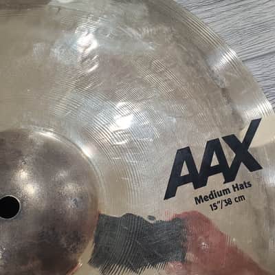 Sabian 15" AAX Medium Hi-Hat Cymbals (Pair) (Gorgeous!) image 5
