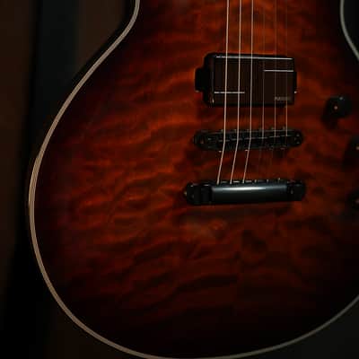 ESP E-II Eclipse Tiger Eye Sunburst image 4
