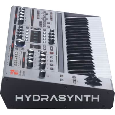 ASM Hydrasynth Keyboard 8-Voice Digital Wave-Morphing Synthesizer - Limited-Edition Silver image 7