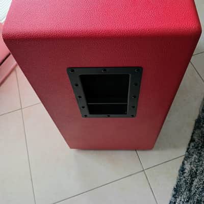 Friedman BE-412 4x12" Closed-Back Guitar Speaker Cabinet - JEL Bronco Red - 2023 image 3