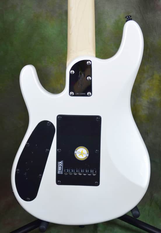 Sterling by Music Man JP70D John Petrucci 7 String Pearl White