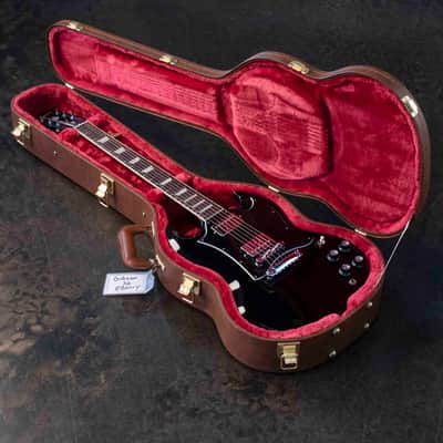 GIBSON SG STANDARD - EBONY WITH CASE AND BKP PICKUPS image 4
