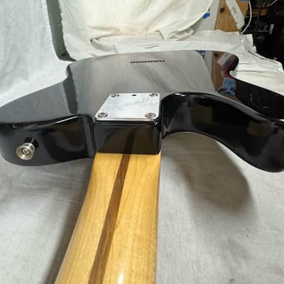 Fender USA Telecaster Standard Guitar with Case 1999 - Black / Maple neck image 24