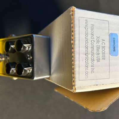 Xotic AC Booster - Limited Chrome 2020-Present - Chrome image 2