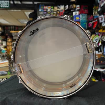 Ludwig 6.5x14" Raw Bronze Snare Drum w/ Tube Lugs image 6