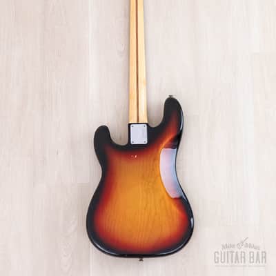 1973 Fender Precision Bass Sunburst Vintage Bass, Lightweight w/ "A" 1 1/2" Nut & Case image 3
