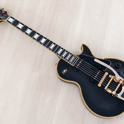 1991 Gibson Custom Shop Edition Pre-Historic '54 Les Paul Custom Black Beauty w/ Case, Yamano image 11