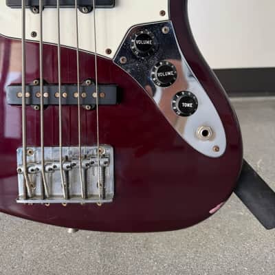 Fender Jazz Bass V 2000-2001 - Midnight Wine image 3