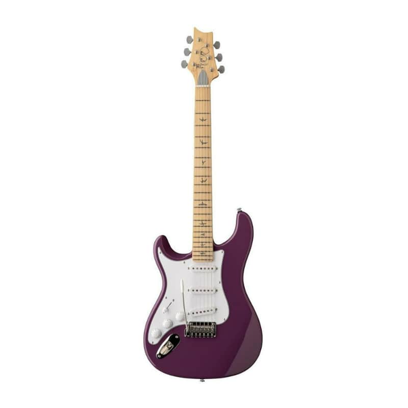 PRS SE Silver Sky Maple 6-String Left-Handed Electric Guitar with Poplar Body, Maple Neck, and Maple Fingerboard (Summit Purple) image 1