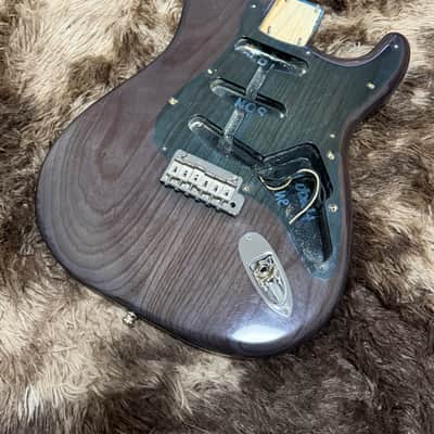 2001 Fender Custom Shop Stratocaster Loaded Ash Body - Cobalt Blue image 3