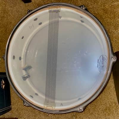 Ludwig No. 491 Pioneer 5x14" 6-Lug Snare Drum with Keystone Badge 1960 - 1968 - Green Sparkle image 4