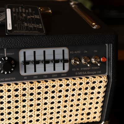 Mesa/Boogie Mark IIC+ HRG 100-watt Amplifier Head - Black with Wicker Grille image 6