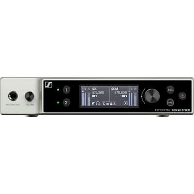 Sennheiser EW-DX EM 2 Two-Channel Digital Rackmount Receiver (Q1-9: 470 to 550 MHz) image 1