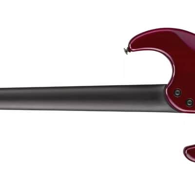 Yamaha BB734A-FRD 4-String Bass Guitar with Active Electronics - Fired Red image 3