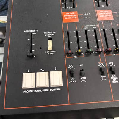 ARP 2823 Odyssey Mark III Monophonic Analog Synthesizer 1979 - 1981 - Black / Orange image 7