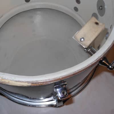 Ludwig Vintage 1966 Burgundy Sparkle Downbeat Drum Set 20".14",12" EXCELLENT!! image 15