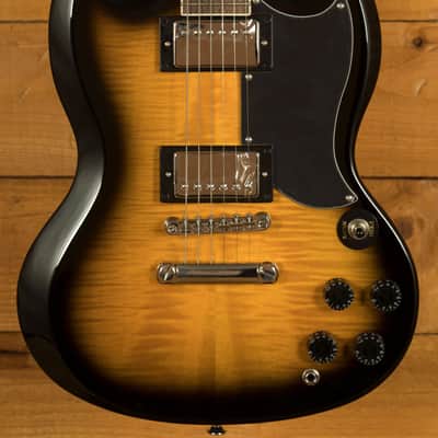 Epiphone SG Tribute Plus | Vintage Sunburst image 2