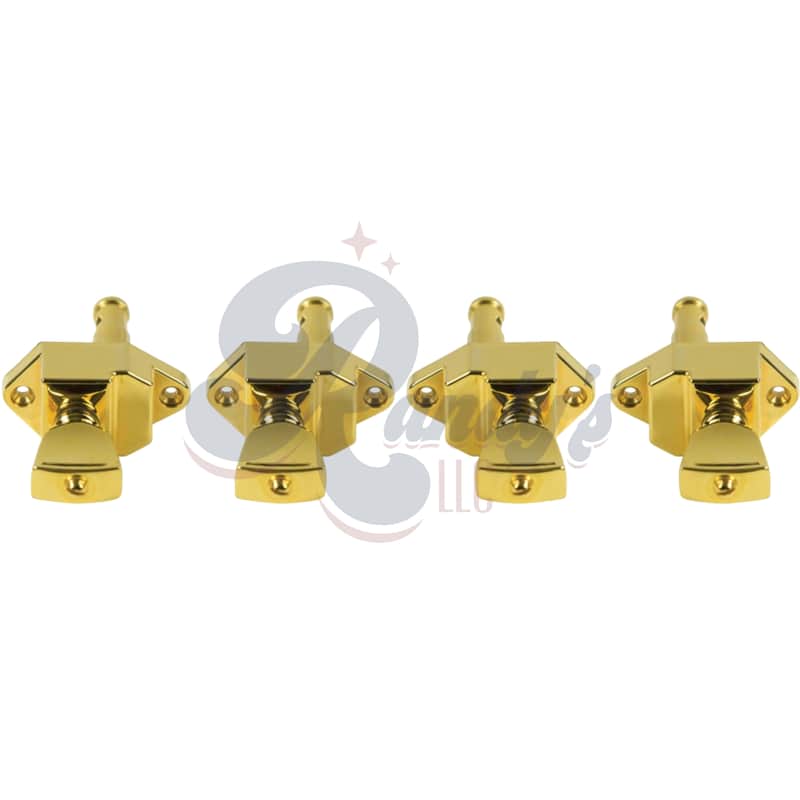 Kluson Tuners (Vintage Diecast Series) Bass "Banjo" (2+2) - Fits Gibson® CLOSEOUT-Gold - KVDB-4-G - Gold image 1