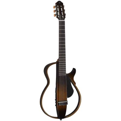 Yamaha SLG200N Nylon String Silent Guitar Tobacco Brown Sunburst Restock Deal image 4