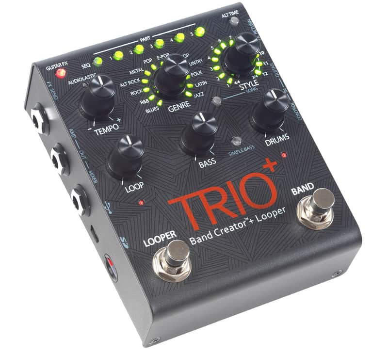 New DigiTech Trio+ Band Creator Plus Looper Guitar Pedal w/ FS3X