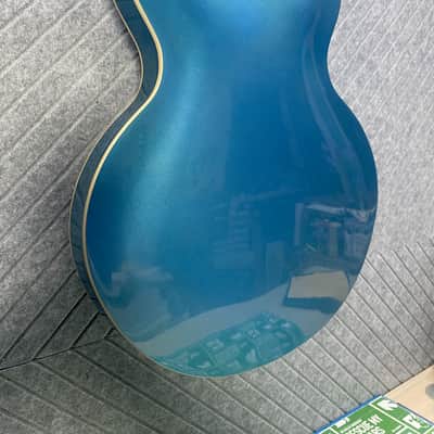 Firefly FF338 PRO LAST ONE! Metallic Blue Foo Fighters Dave Grohl 335 Gibson Trini Lopez image 8