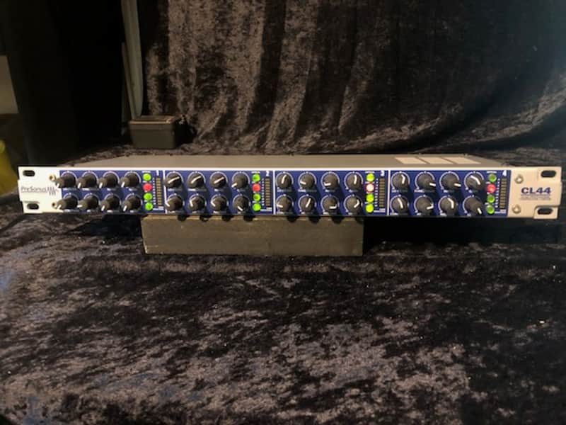 PreSonus CL44 Quad Compressor / Limiter 2000s Blue & Silver | Reverb