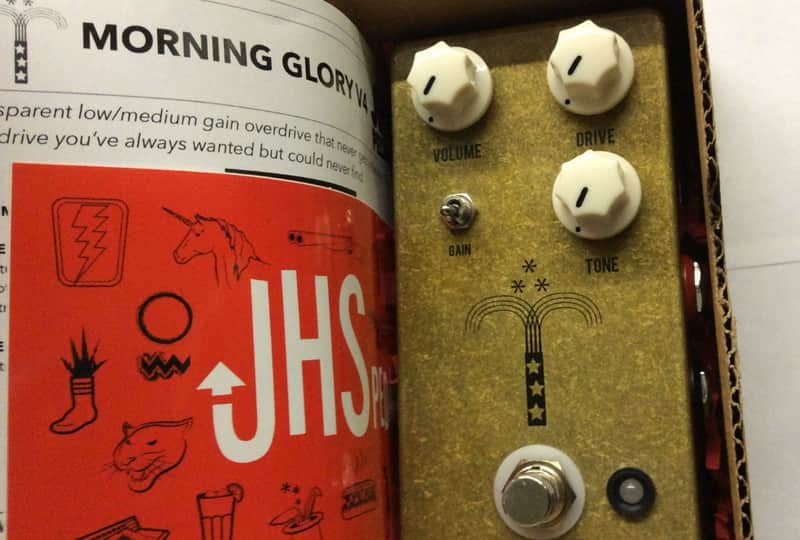 JHS Morning Glory V4 Transparent Overdrive Pedal image 1