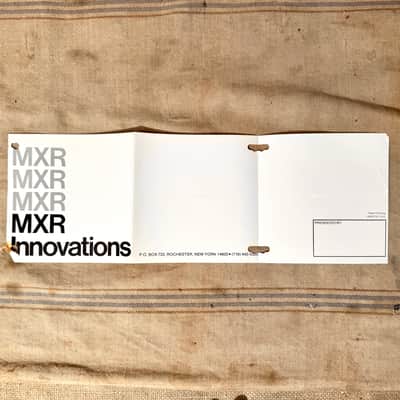 Vintage 1970's MXR Phase 90 & Noise Gate Line Driver Pamphlets-Paperwork-Flyers image 5