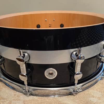 Sonor SSD 14x6.25 JN SDW Jost Nickel Signature 14x6.5" Beech Snare Drum 2020 - Present - High Gloss Piano Black image 7