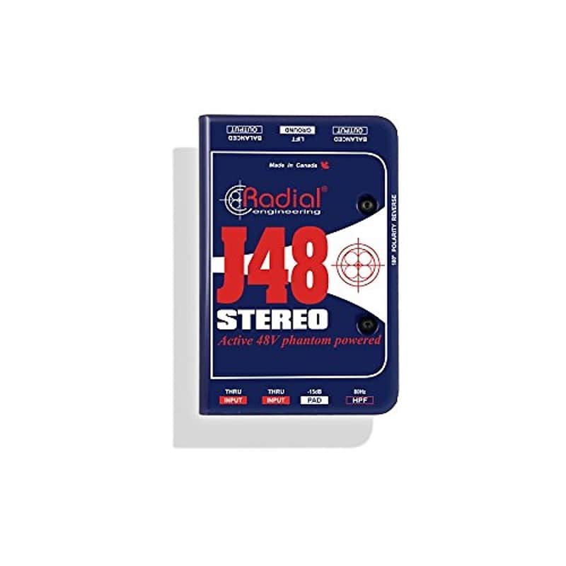 Radial Engineering J48 Stereo Active Direct Box image 1