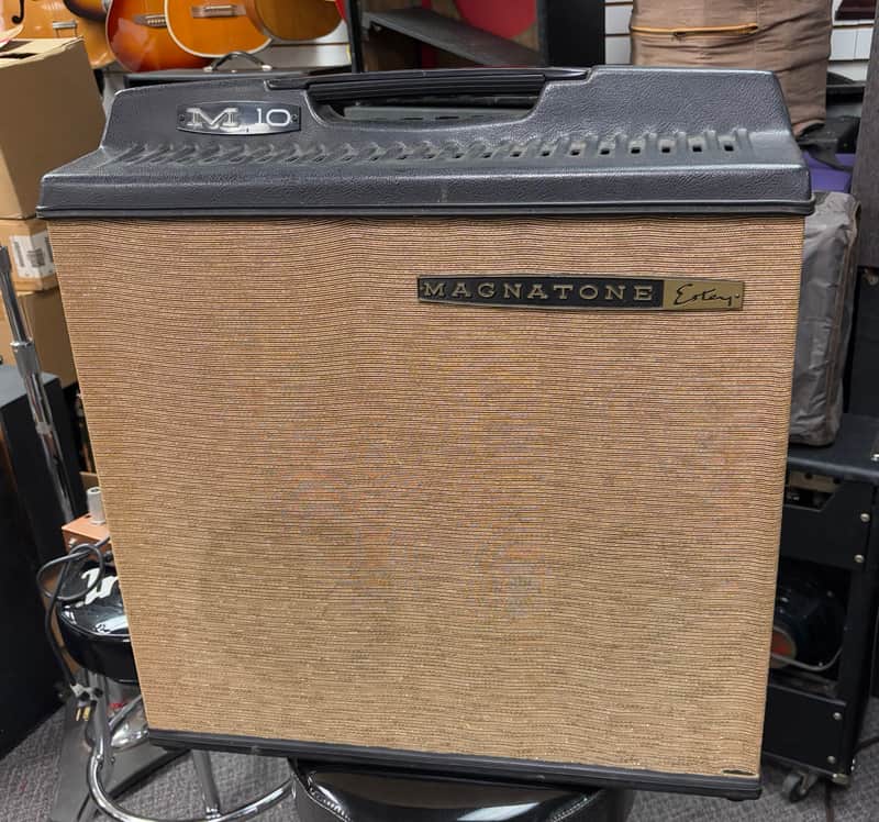 Magnatone M10 Custom Series 2-Channel 38-Watt 1x8" Guitar Combo with 3" Tweeter 1960s, Reverb Vibrato image 1