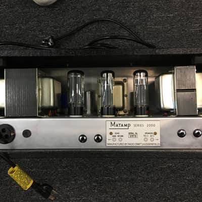 Matamp Series 2000 Reissue image 2