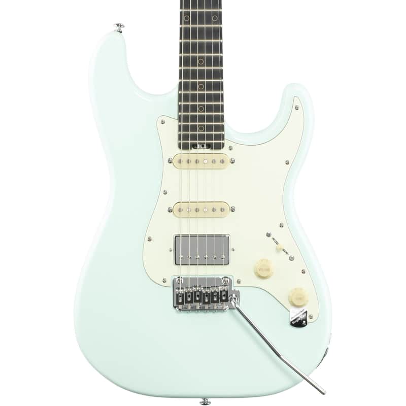 Schecter Nick Johnston Traditional HSS Electric Guitar, Ebony Fingerboard, Atomic Frost image 1