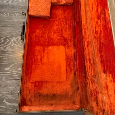 Fender 1959 - 1963 Fender Jazzmaster or Jaguar Brown Tolex Hard Case. 1959-1963 image 7