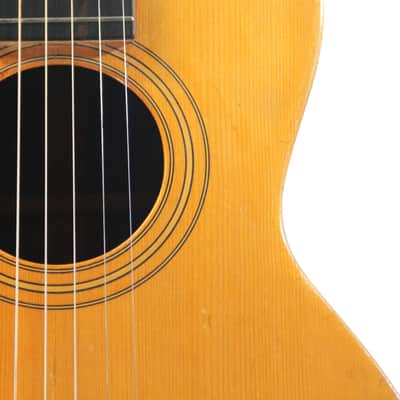 Washburn parlor size ~1900 - cool player with a big sound - similar to a Martin parlor guitar + video! image 3
