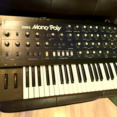 Korg Mono/Poly 1980s - Blue image 2