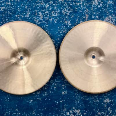 14” Paiste 404 MEDIUM HIHATS 628g 796g image 8