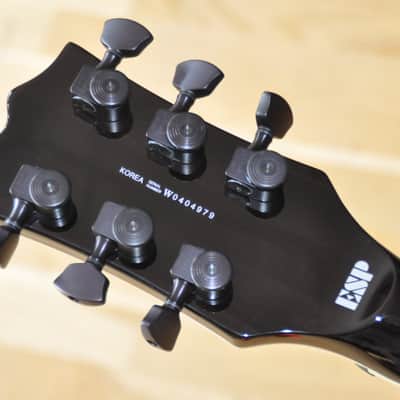ESP LTD VIPER 1000 FM STBLK See Thru Black / Viper-1000 Deluxe Series / Made In Korea / from 2004 / W0404979 image 12