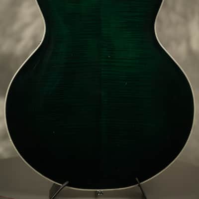 early 1970's Yamaha SA-50 Aruba Green with FLAME MAPLE top + back!!! image 21