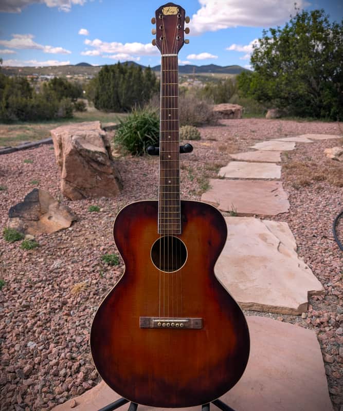 1947 Kay K-16 Banner (rare) Hand-rubbed Burst - X-Braced @@See Video@@ image 1