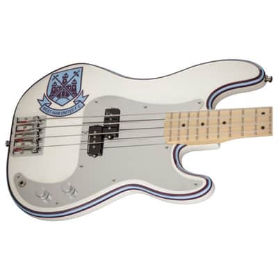 FENDER - Steve Harris Precision Bass MN Olympic White 0141032305 image 2