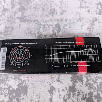 Peavey PVM 50 Super Cardioid Dynamic Microphone NOS image 2
