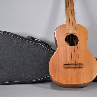 1970 Kamaka Tiki Vintage Ukulele w/OSSC image 3