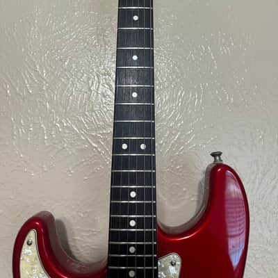Fender American Standard Stratocaster Left-Handed with Rosewood Fretboard 1990 - 1993 - Frost Red image 6